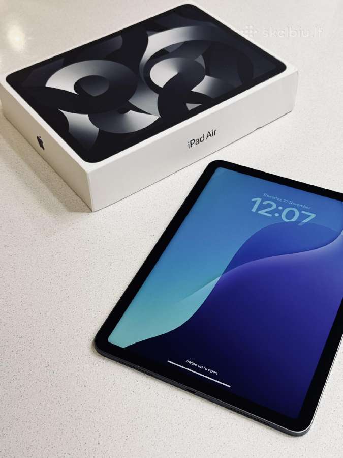 iPad Air 10.9" (2022) Wi-fi 5th 256 GB, space gray - nuotraukos Nr. 3