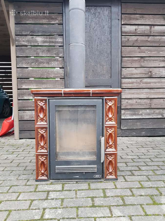 Kietojo kuro židinys Abx Helvetia, 7 kw - nuotraukos Nr. 2