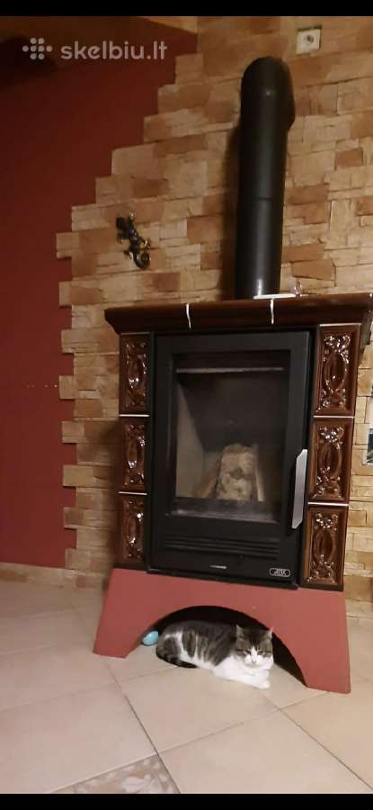 Kietojo kuro židinys Abx Helvetia, 7 kw