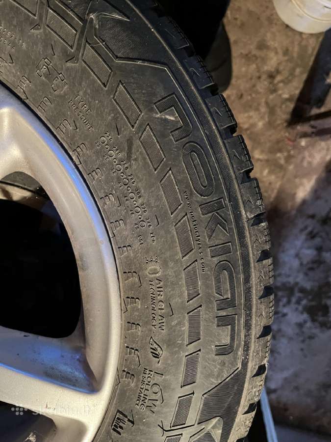 Rav4 ratai su dygliuotom padangom - nuotraukos Nr. 3