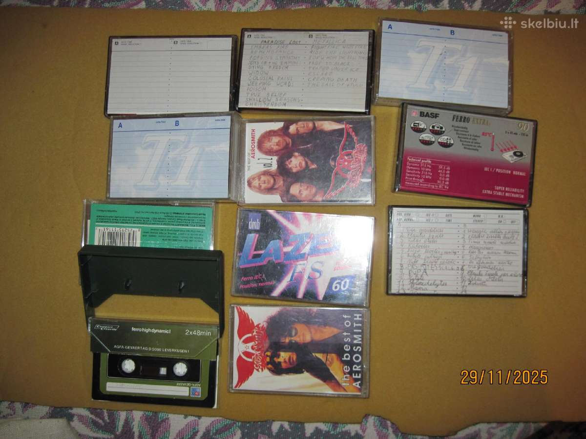 Garso kasetės - Skelbiu.lt