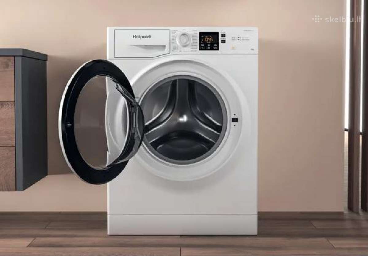 Nauja skalbimo mašina Hotpoint Nswf 846w UK - nuotraukos Nr. 3