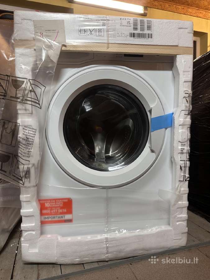 Nauja skalbimo mašina Hotpoint Nswf 846w UK
