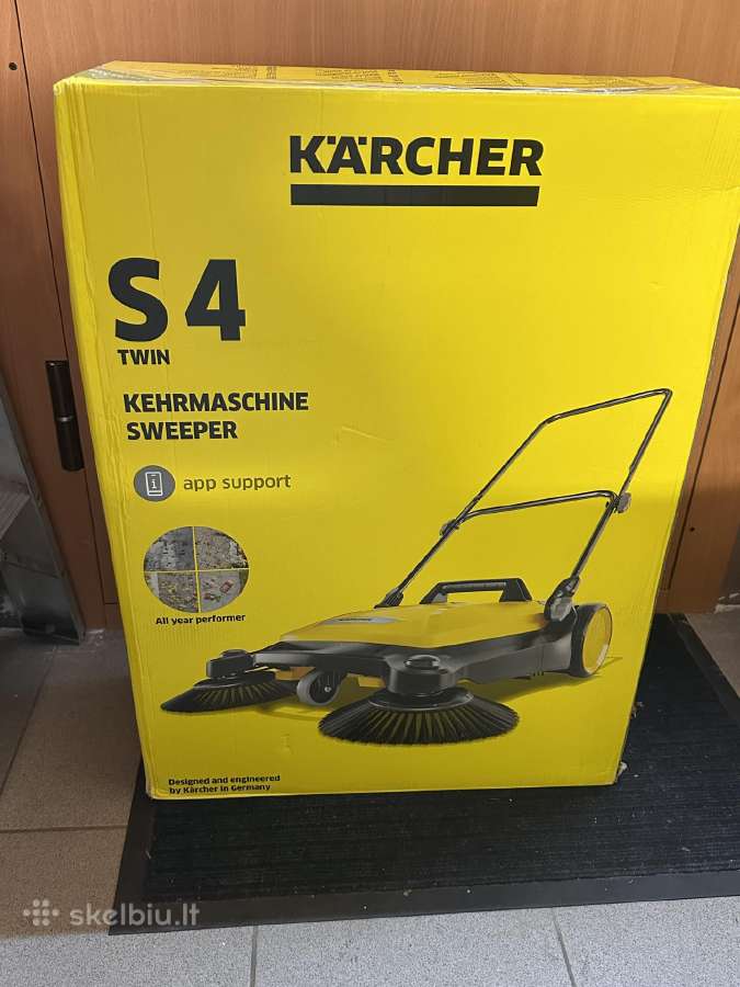 Karcher S4 mechaninė šluota, 20l, 68cm - nuotraukos Nr. 2