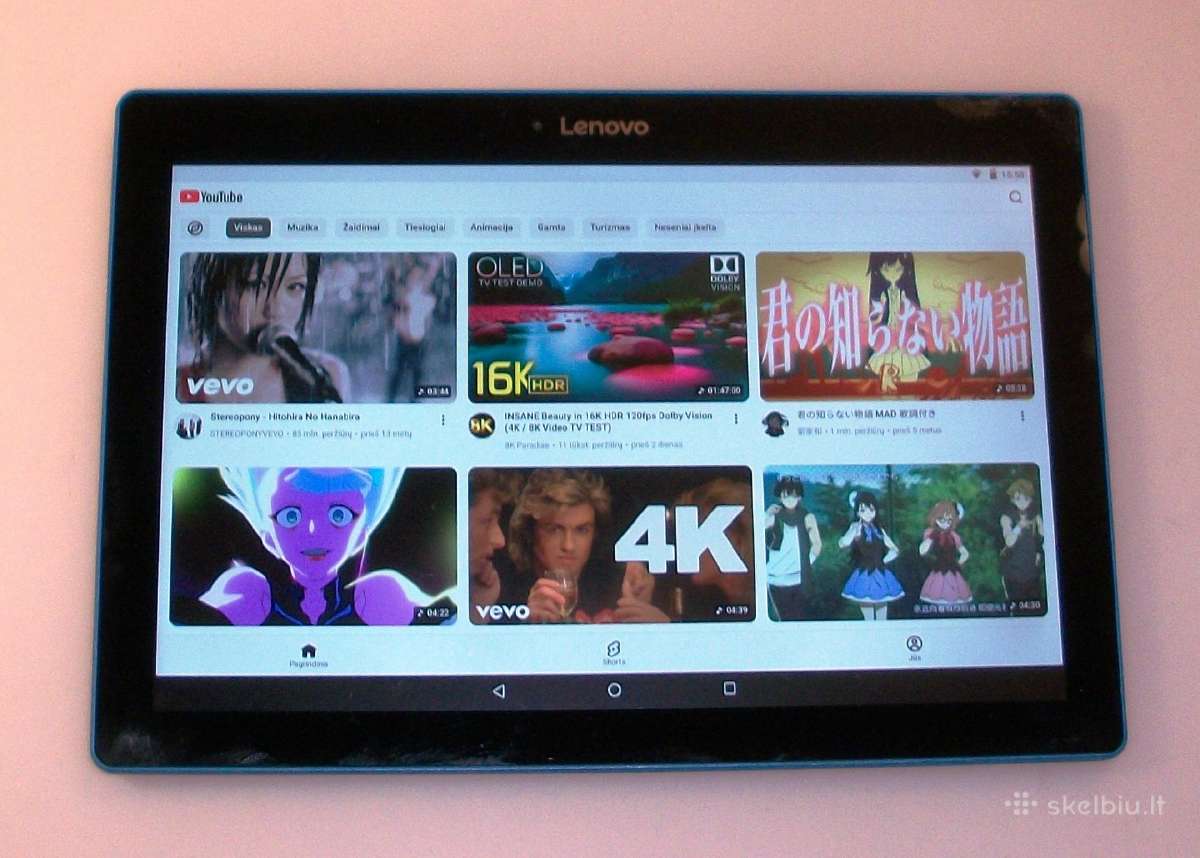 16 GB Lenovo Tab 10 planšetė - nuotraukos Nr. 4