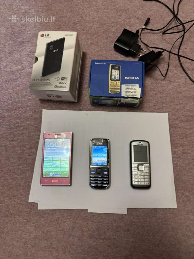 Parduodami telefonai Nokia ir LG. - nuotraukos Nr. 2