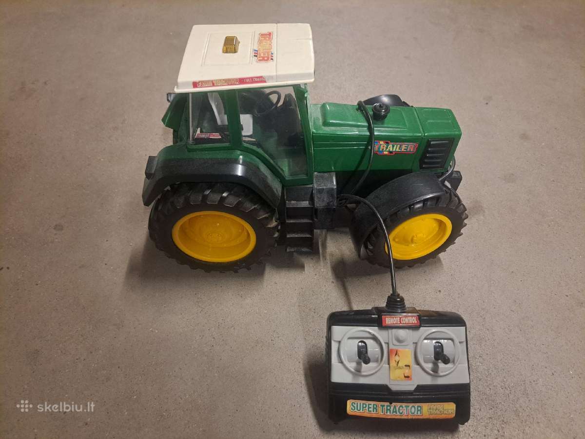 Lego detalių pilna dėžė ir traktorius - nuotraukos Nr. 3