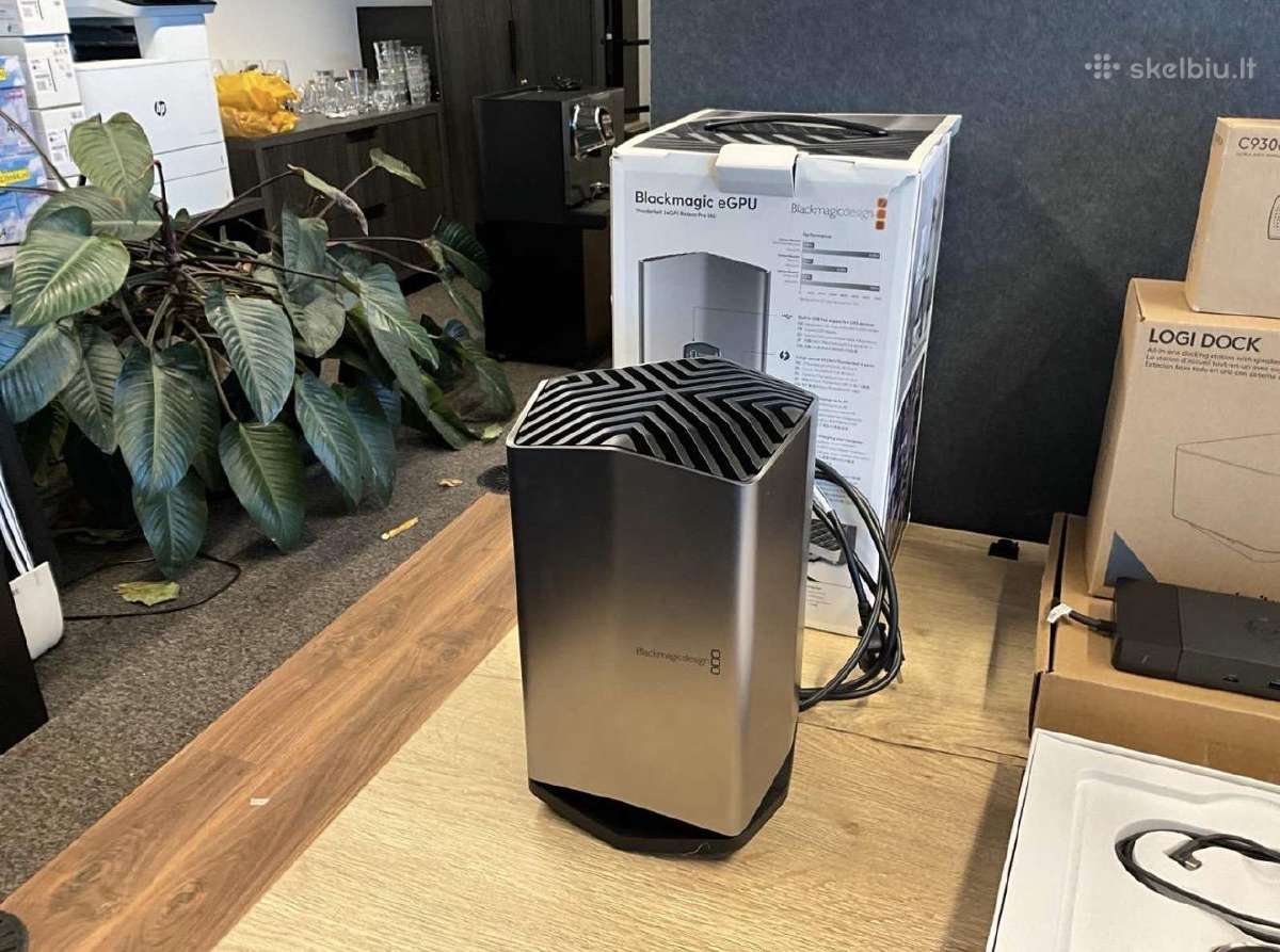 Blackmagic egpu Radeon Pro 580 8 GB – Intel Mac - nuotraukos Nr. 4