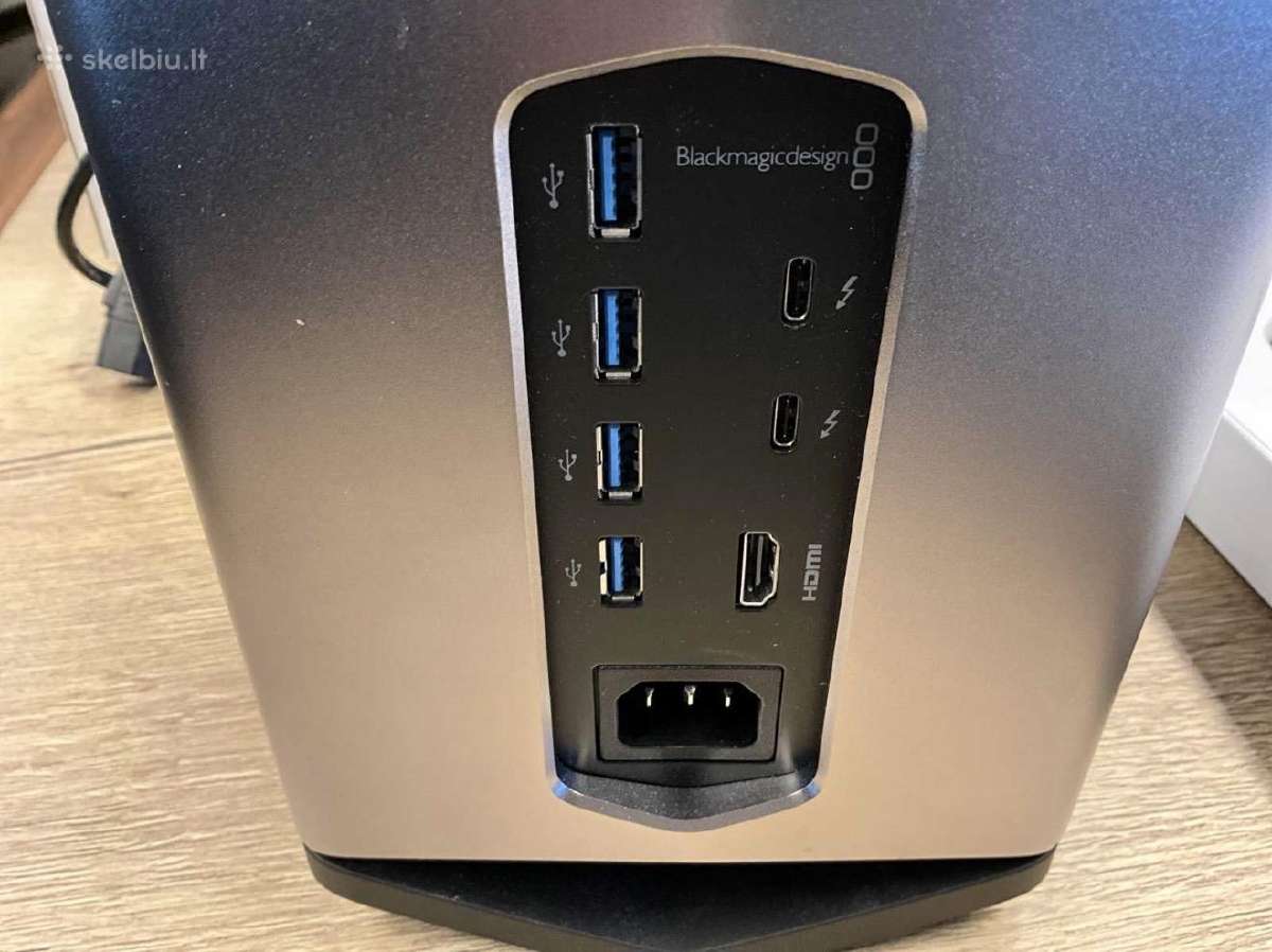 Blackmagic egpu Radeon Pro 580 8 GB – Intel Mac - nuotraukos Nr. 5
