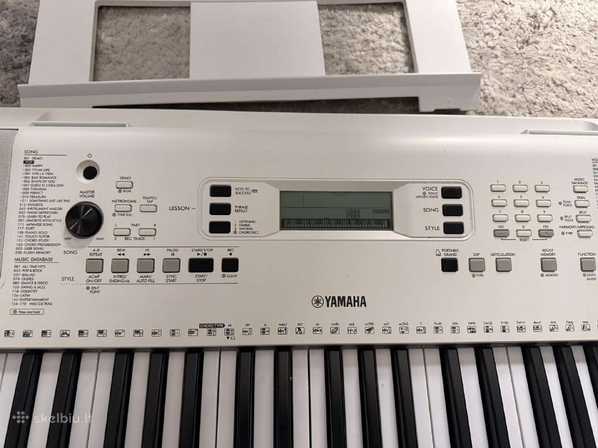 Yamaha ez 300 su deklu - nuotraukos Nr. 3