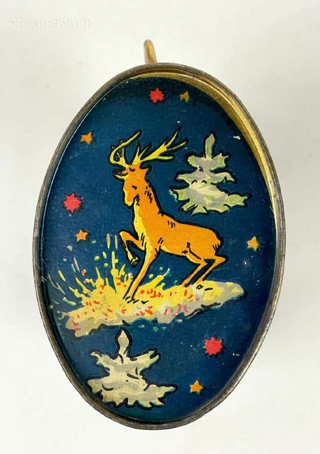Vaikiškas skardinis rankinukas 1959 - nuotraukos Nr. 6