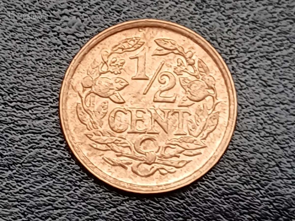 1/2 cento 1938m. Nyderlandai