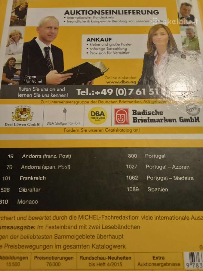 Michel katalogai pašto zenklai - nuotraukos Nr. 26