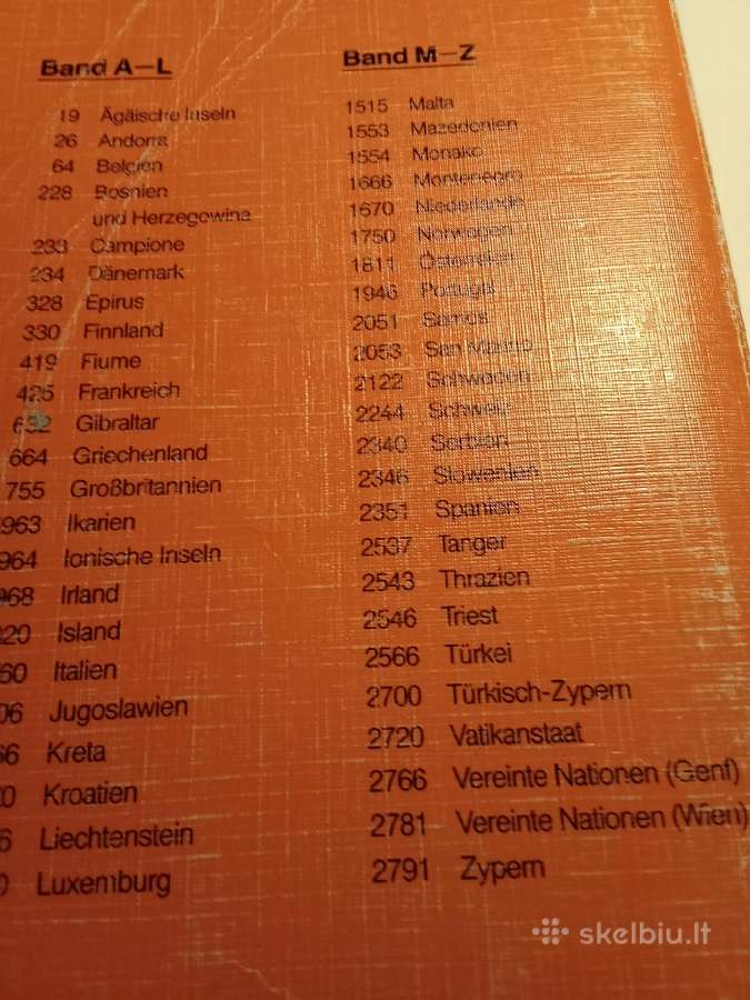 Michel ir kiti pašto ženklų katalogai - nuotraukos Nr. 16
