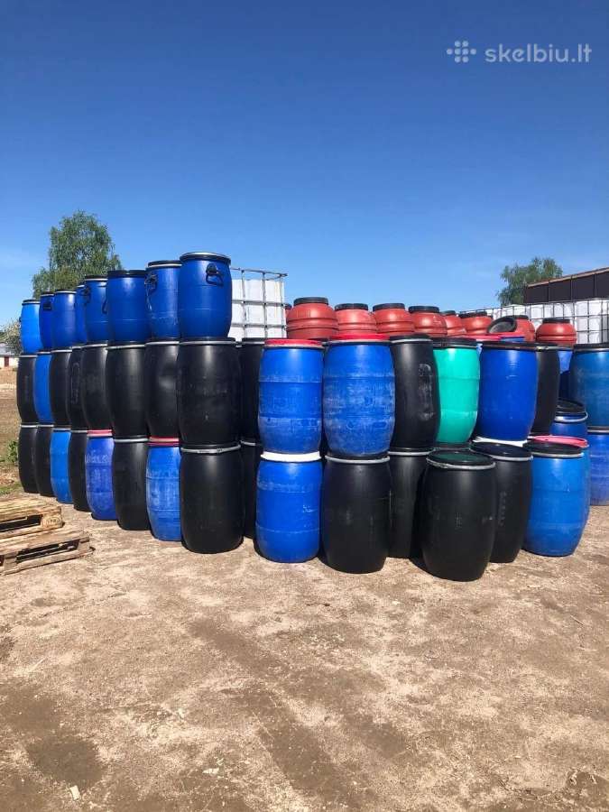 Parduodame 220 L Ir 120 L Plastikines Backas - nuotraukos Nr. 8