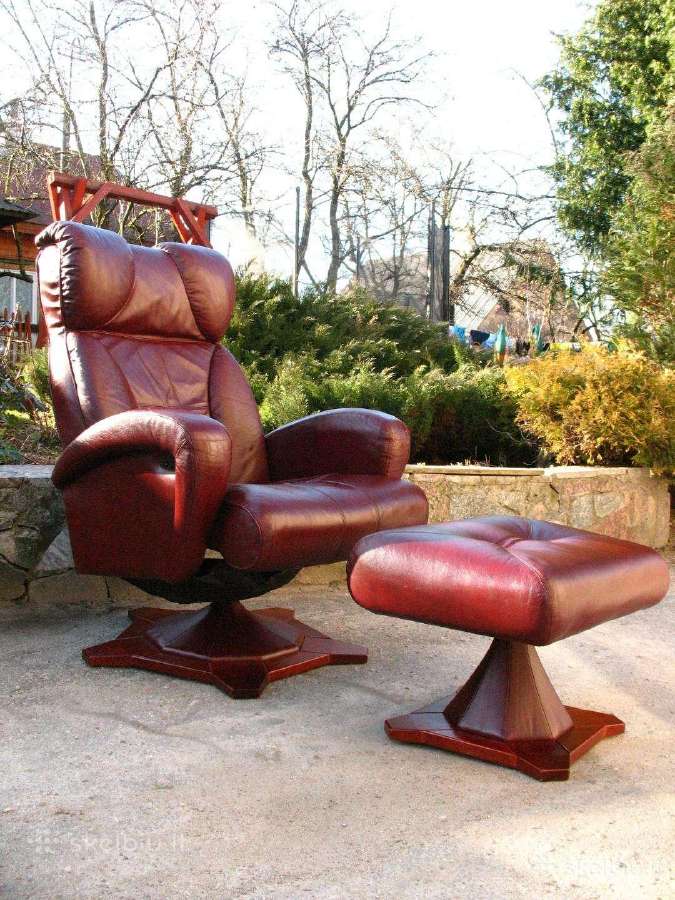 //Poilsio Akumuliatorinis Relax fotelis-kreslas//