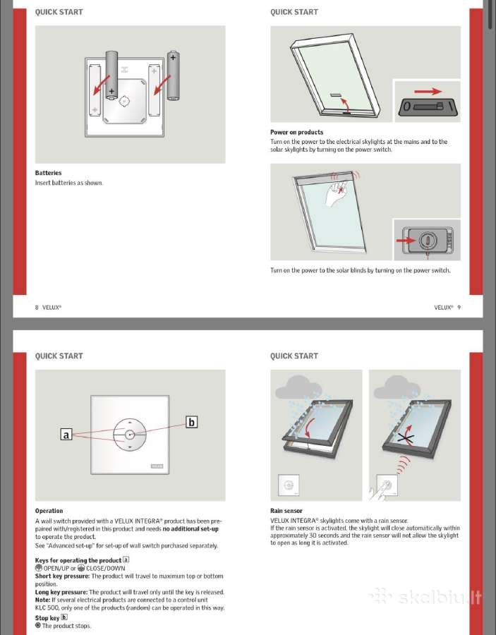 Velux Integra Kli310/311 - nuotraukos Nr. 6