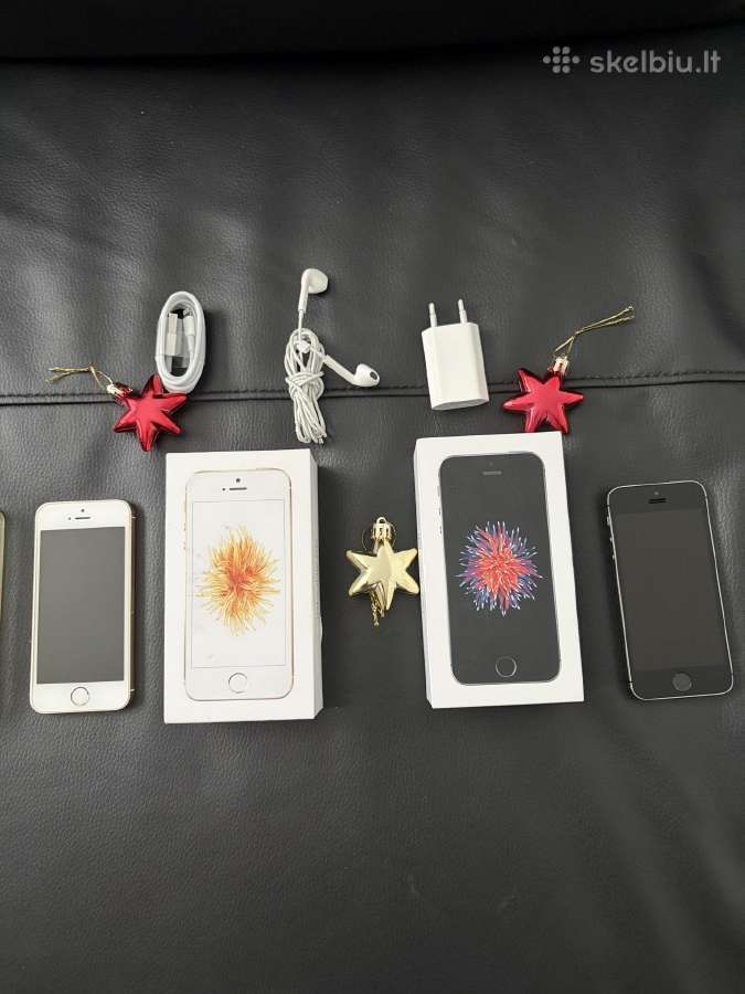 iPhone Se, Space Gray ir Gold, 32gb - nuotraukos Nr. 2