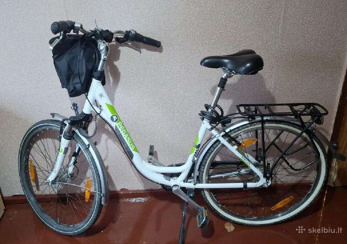 Pegasus Piazza miesto dviratis, žemas rėmas