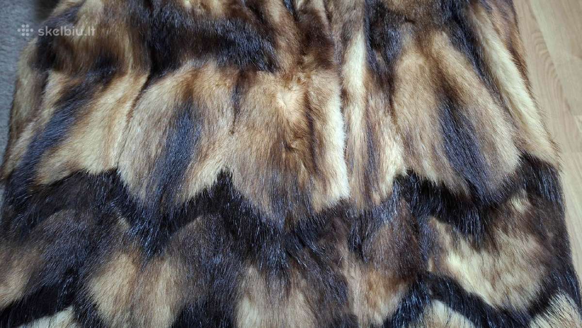 Natūralūs kailiniai iš fretkos (ferret) kailio - nuotraukos Nr. 2