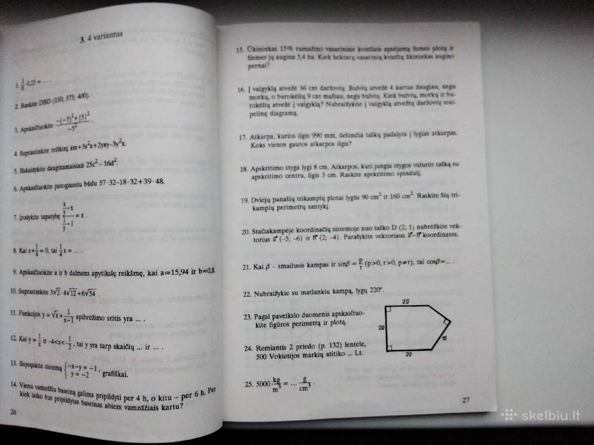 Matematikos kartojimas - nuotraukos Nr. 7