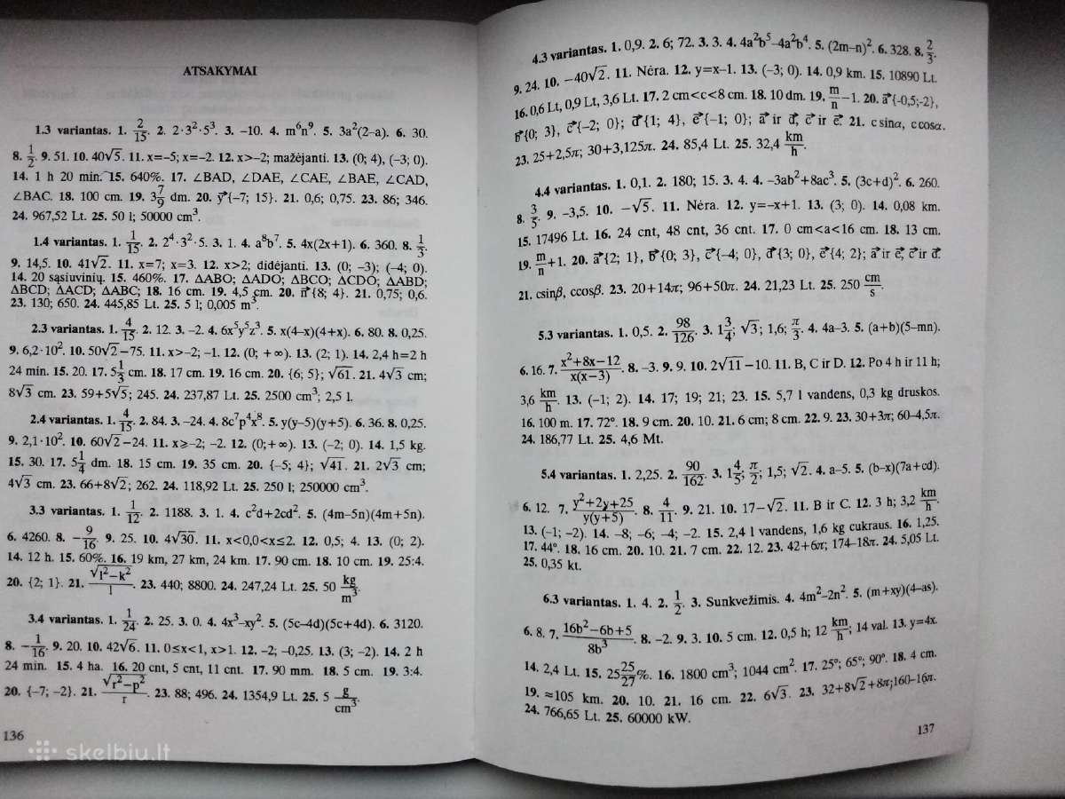 Matematikos kartojimas - nuotraukos Nr. 8