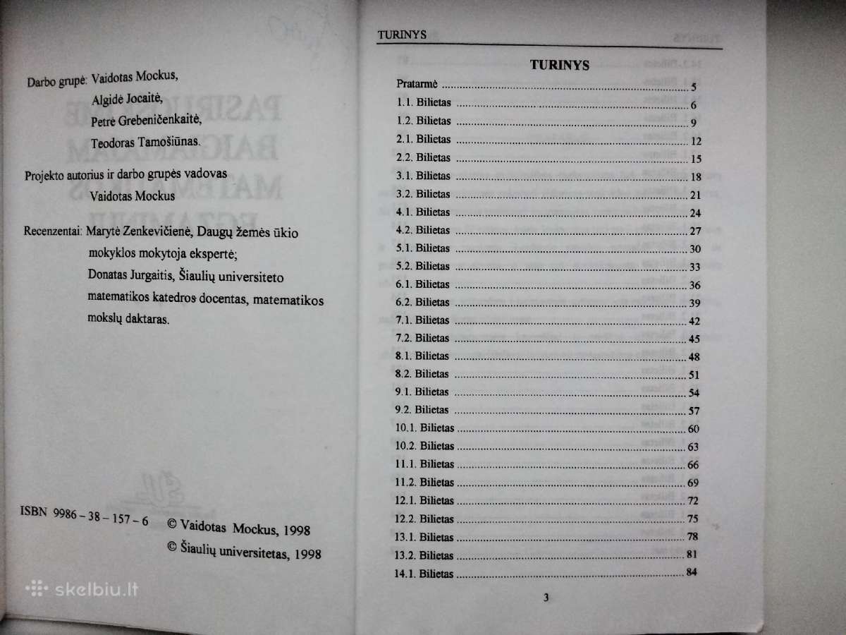 Matematikos kartojimas - nuotraukos Nr. 11