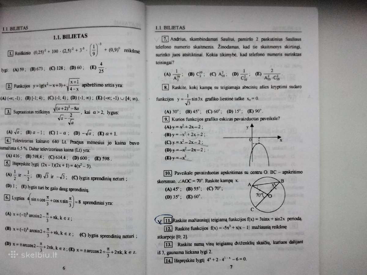 Matematikos kartojimas - nuotraukos Nr. 13