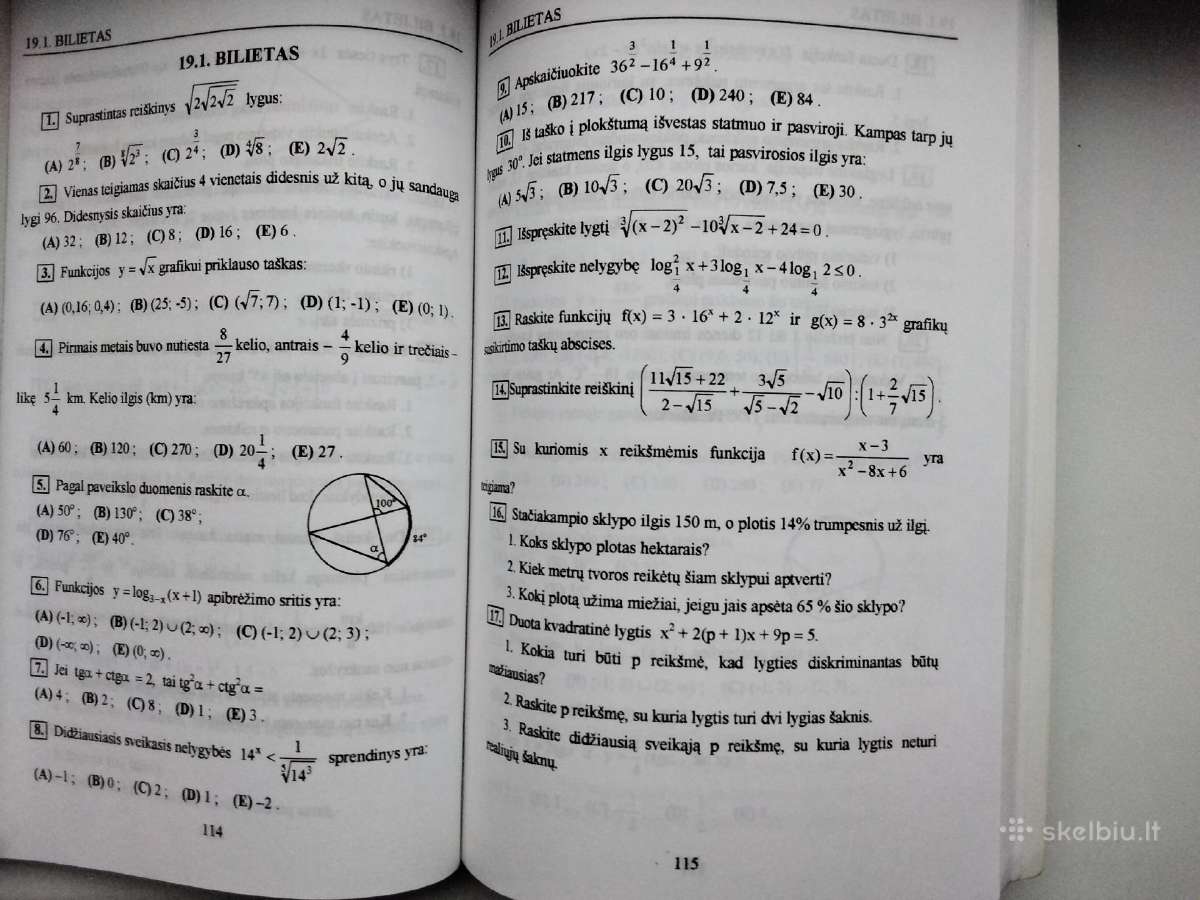Matematikos kartojimas - nuotraukos Nr. 16