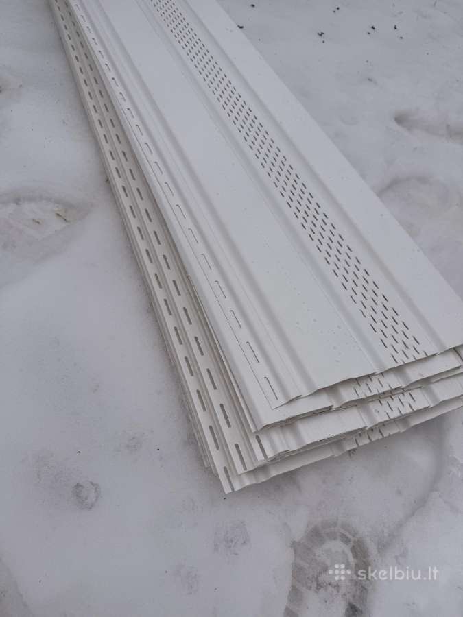 Pvc pakalimo dailylentės Siding Bor, Perforuota