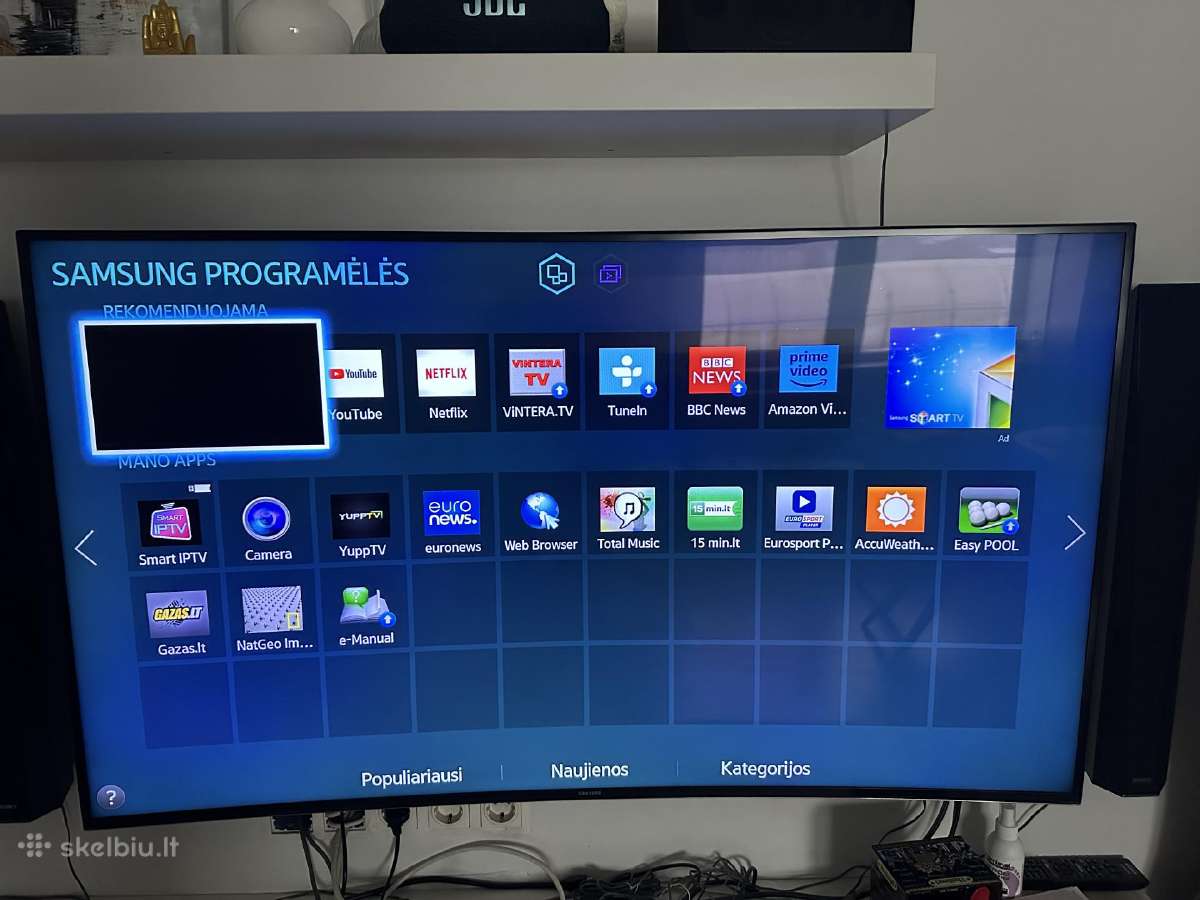 Samsung Ue55hu7200s Lenktas