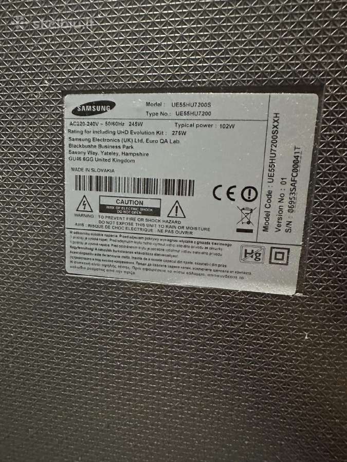Samsung Ue55hu7200s Lenktas - nuotraukos Nr. 4