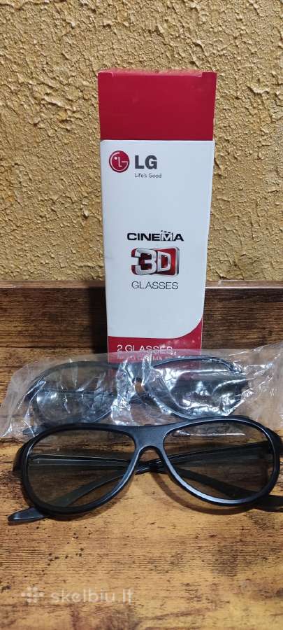 LG 3D akiniai