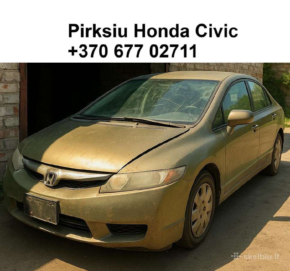 Nupirkčiau Honda Civic