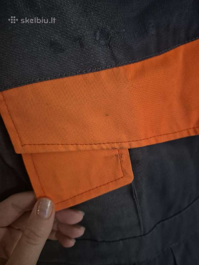 Pašiltintas darbinis pustkombinezonis 48-50 dydžio - nuotraukos Nr. 3