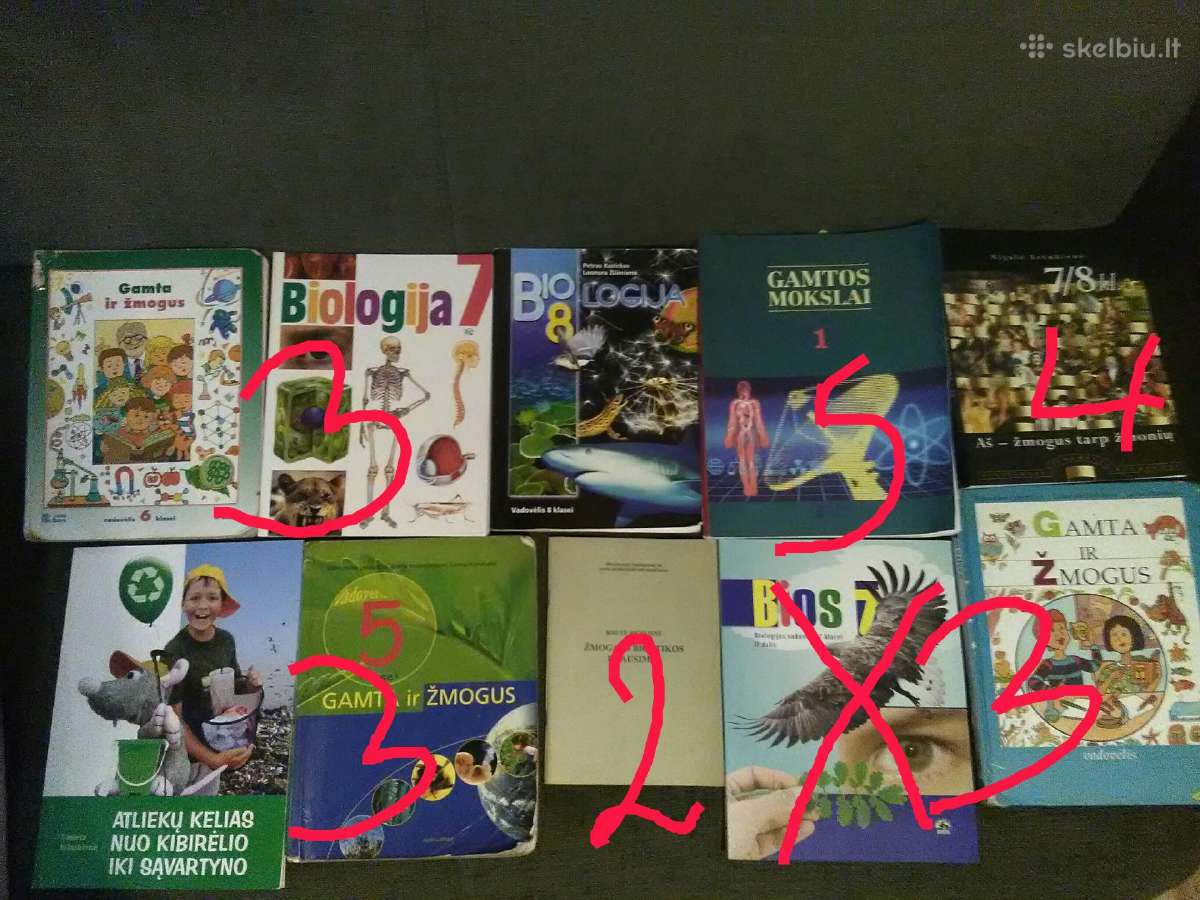 Knygos vaikams, įvairių dalykų vadovėliai - nuotraukos Nr. 7
