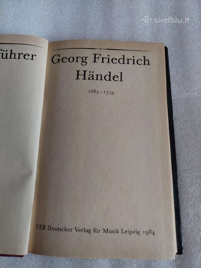 Konzertführer Georg Friedrich Händel - nuotraukos Nr. 2