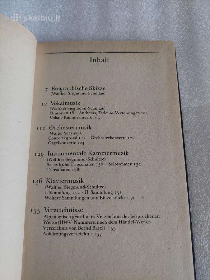 Konzertführer Georg Friedrich Händel - nuotraukos Nr. 3