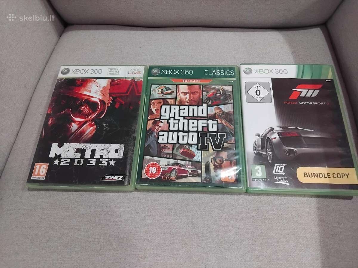 Xbox360 žaidimai