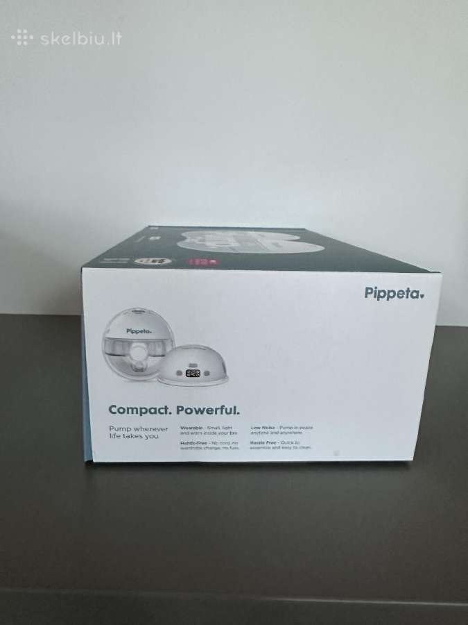 Pippeta dvigubas nešiojamas belaidis pientraukis - nuotraukos Nr. 2
