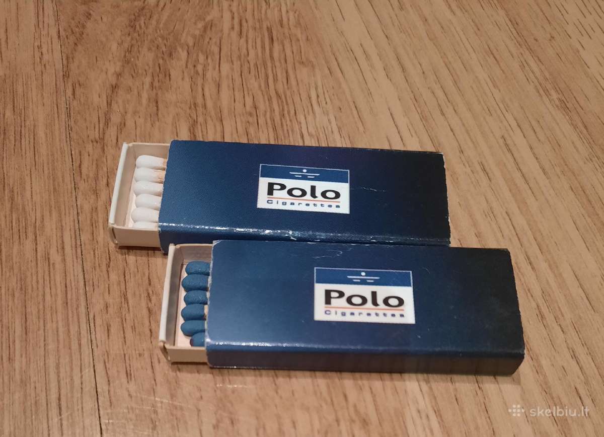8si. Degtukų dėžutės Polo (2vnt.)