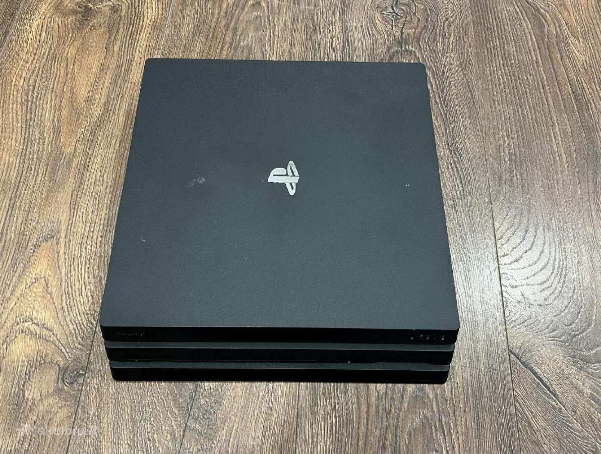 Playstation 4 Pro, Black, 1tb/7116b/3 žaidimai - nuotraukos Nr. 2