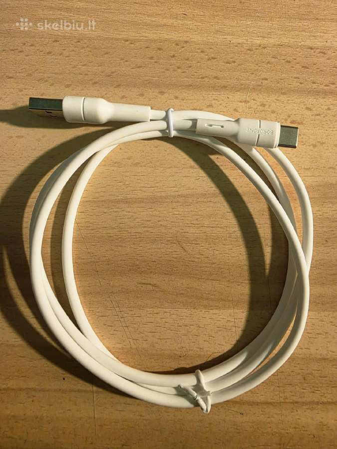 Usb C type įkroviklis, laidas, kabelis - nuotraukos Nr. 4