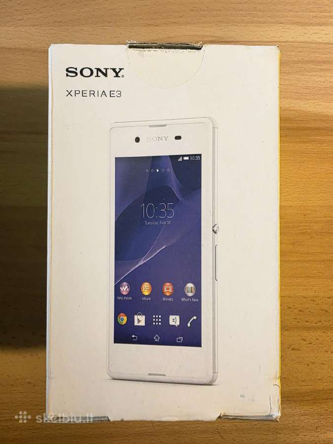 Xperia E3 (Dėžutė)