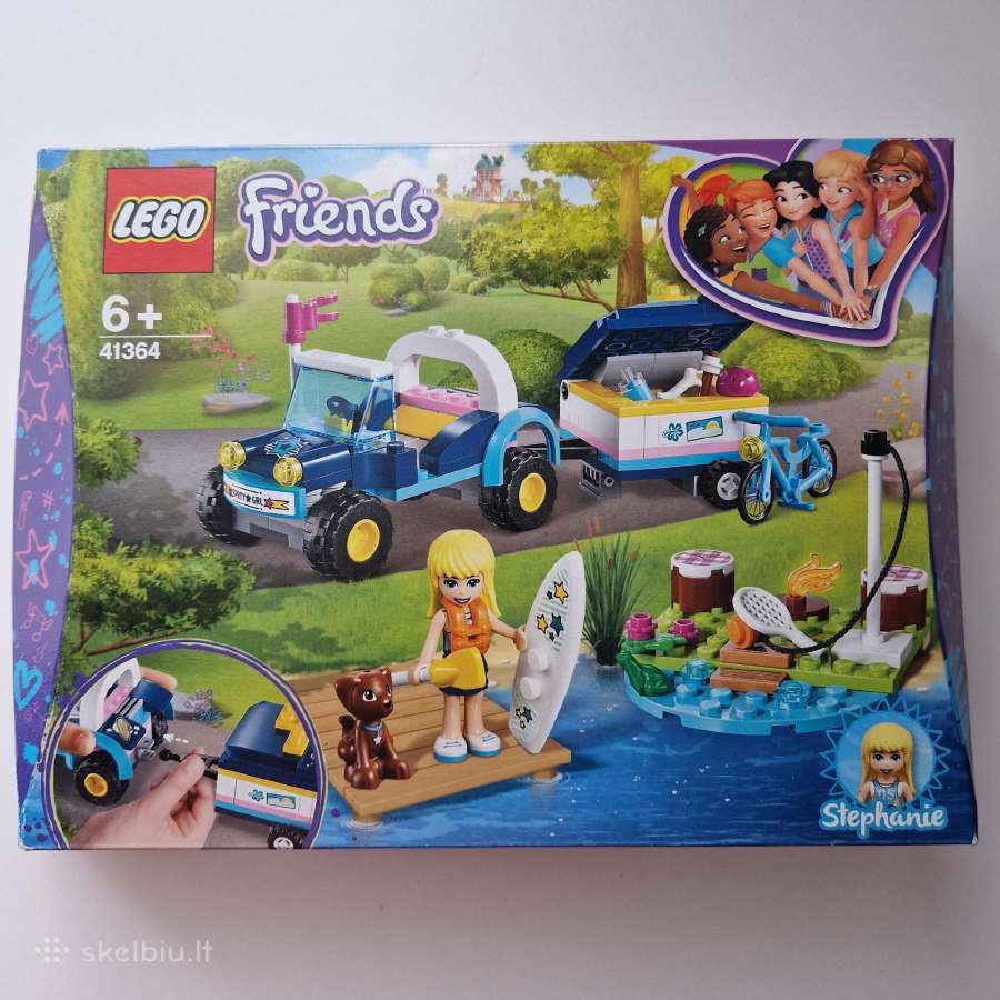 41364 Lego Friends Stephanie bagis ir priekaba