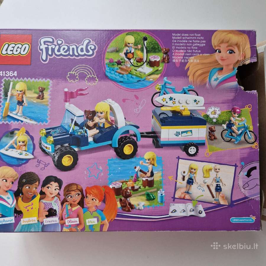 41364 Lego Friends Stephanie bagis ir priekaba - nuotraukos Nr. 8