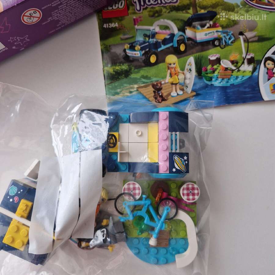 41364 Lego Friends Stephanie bagis ir priekaba - nuotraukos Nr. 9