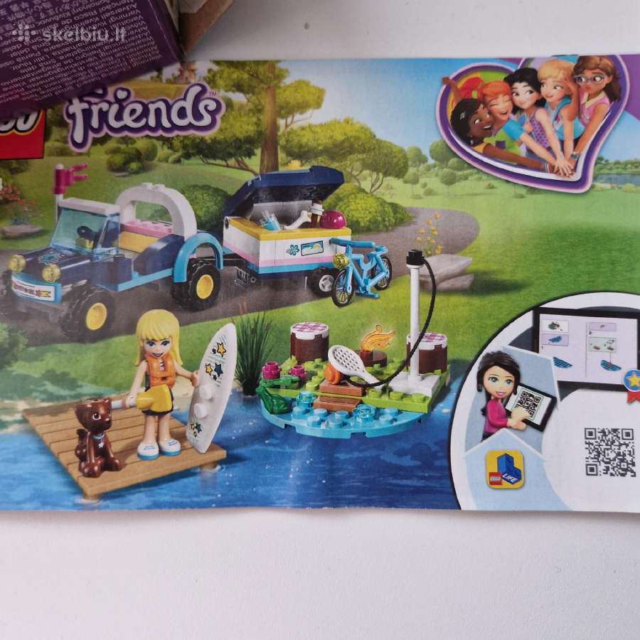41364 Lego Friends Stephanie bagis ir priekaba - nuotraukos Nr. 12