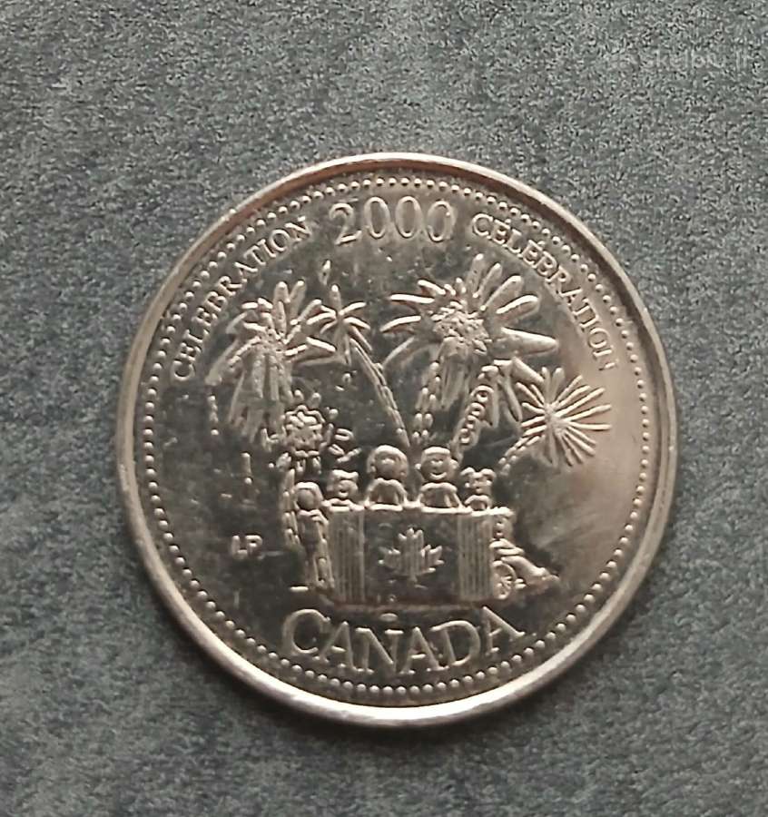 Kanados 25 centai po 1.5 euro - nuotraukos Nr. 3