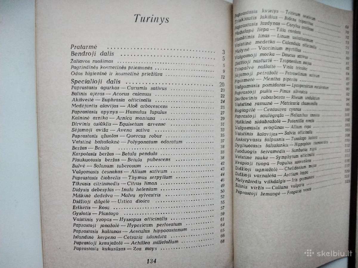 Augalų gydomosios savybės. Augalai ir kosmetika - nuotraukos Nr. 30